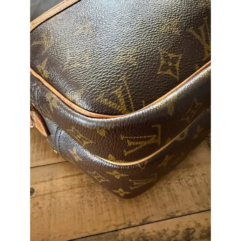 Louis Vuitton Reporter Crossbody Bag Women Monogram Canvas France Dust Bag W/COA